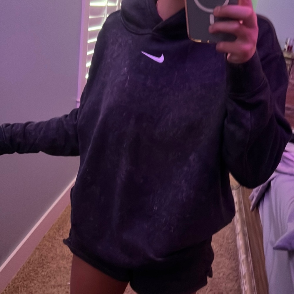 acid washed xs nike hoodie